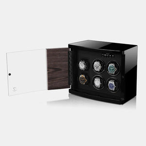 Watch Winder - Walnus Macassar-3-Le Remontoir