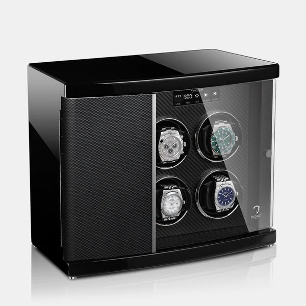 Watch Winder - Walnut Carbon-1-Le Remontoir