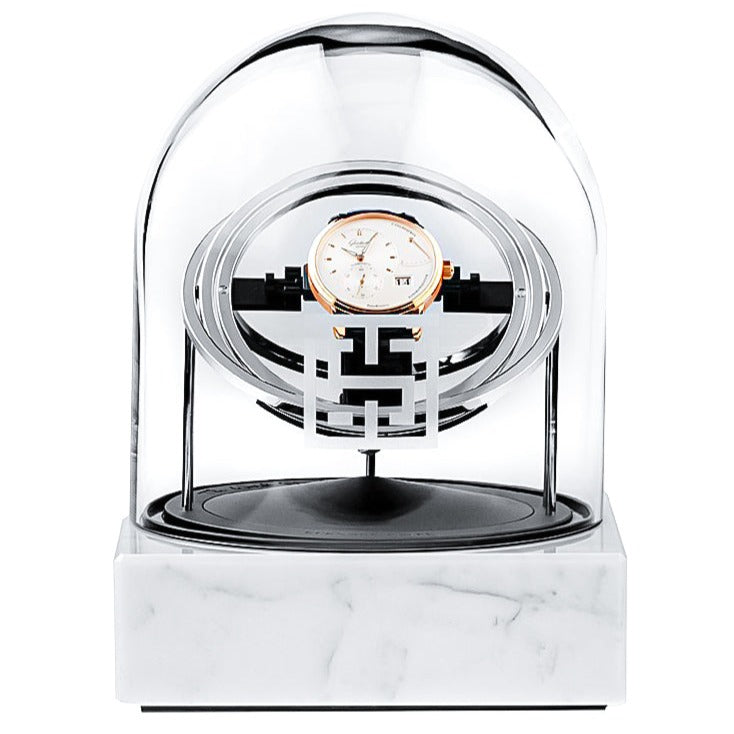 Watch Winder - White Marble-1-Le Remontoir