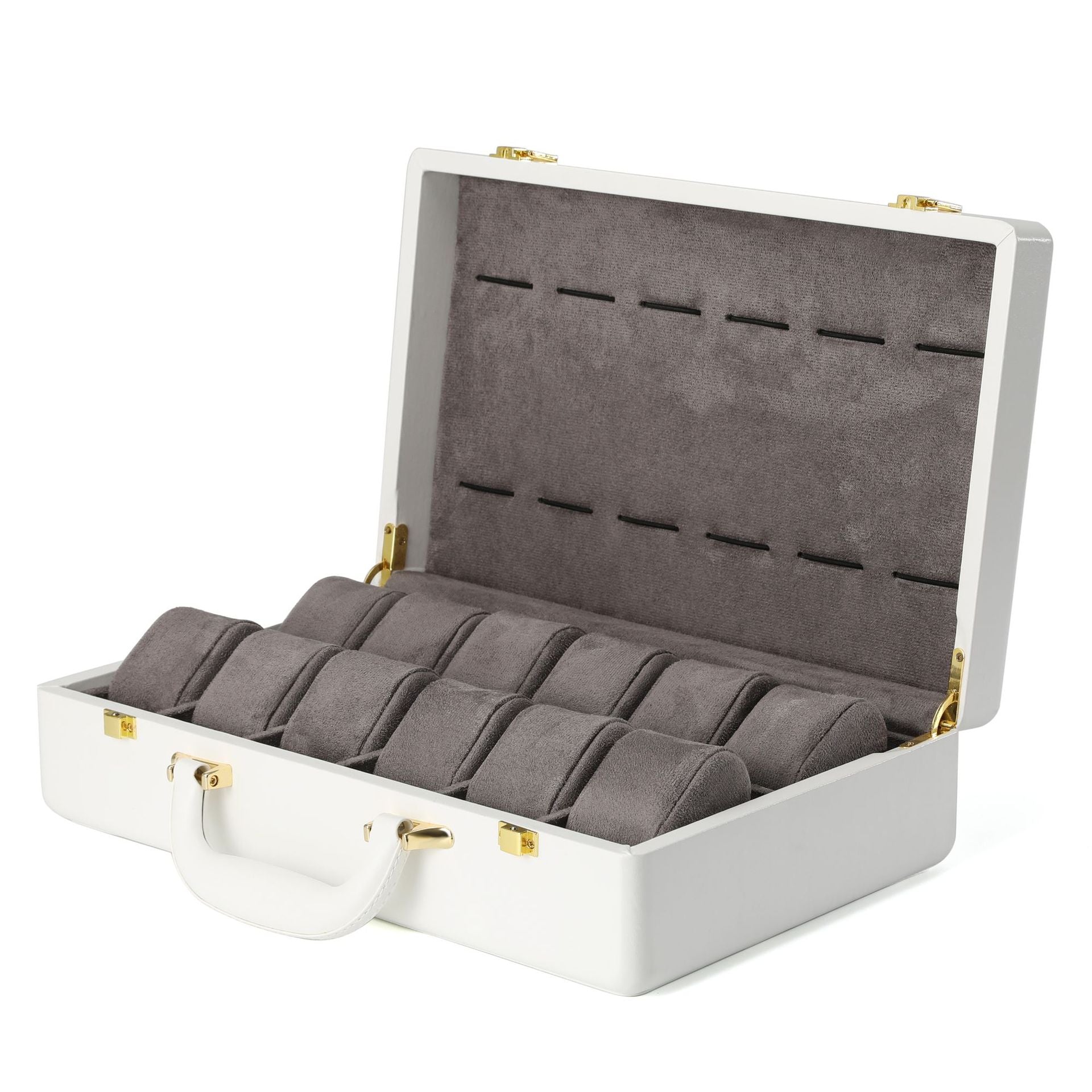 White Leather Watch Case for American Audience-1-Le Remontoir