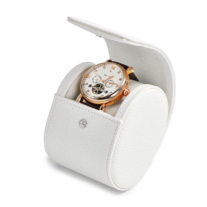 White Pocket Watch Box-1-Le Remontoir